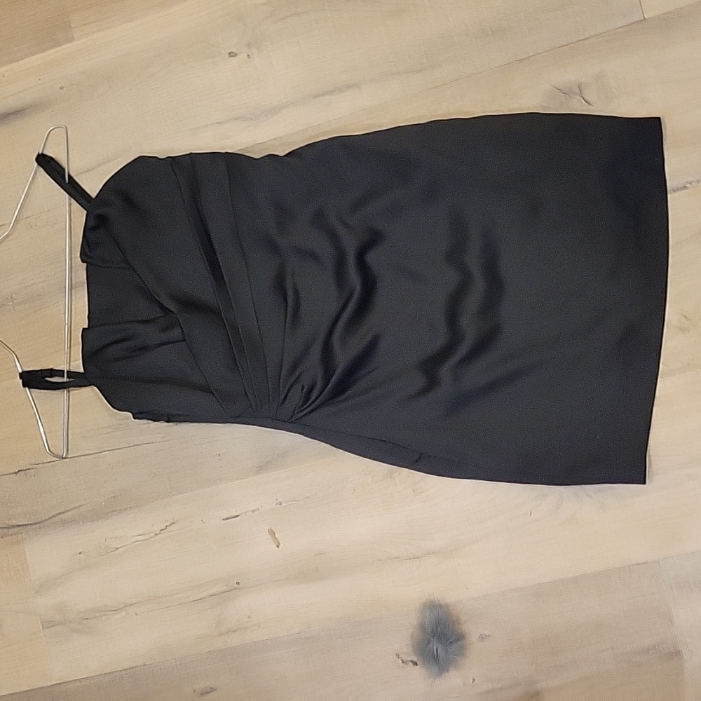 Black Strapless Dress